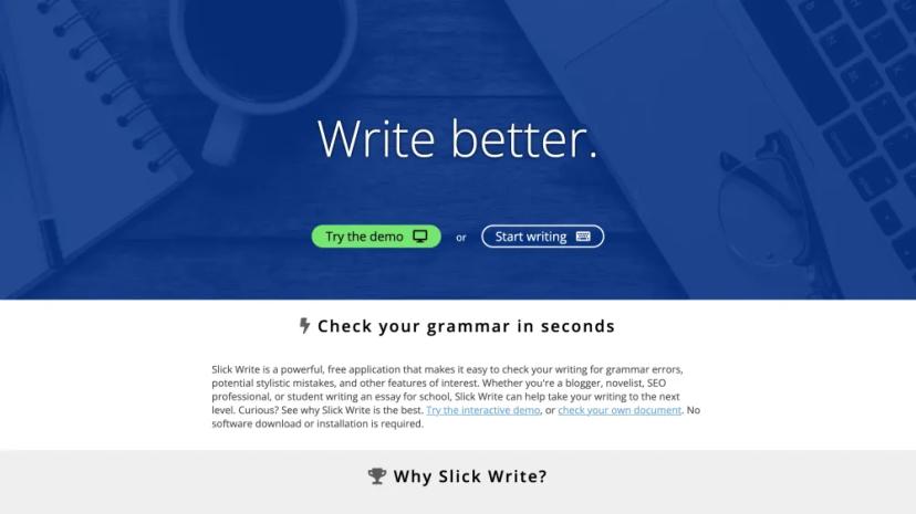 Screenshot of Grammar and Style Checker for Error-Free Writing