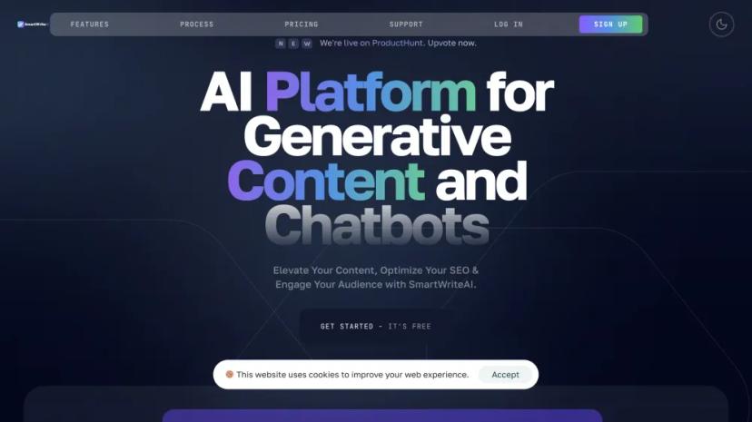 Screenshot of AI Content Creation and Advanced SEO Toolset