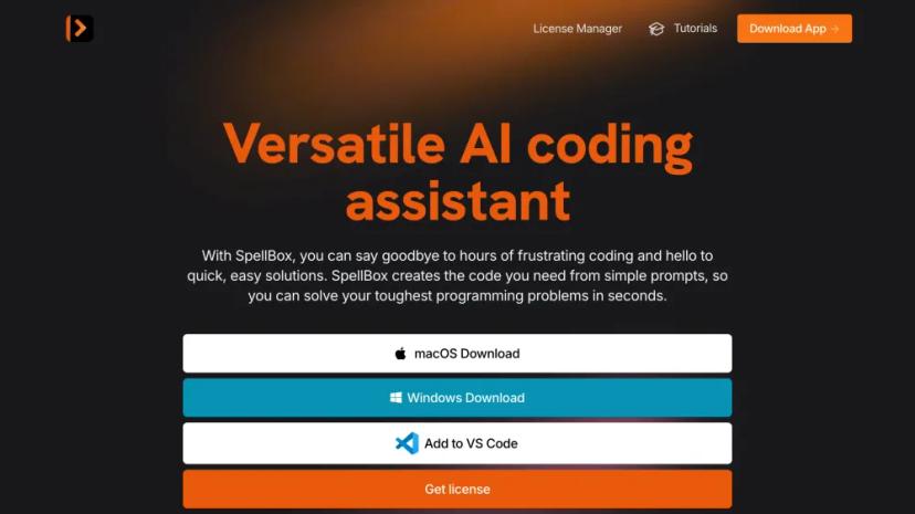 Screenshot of Versatile AI Coding Assistant