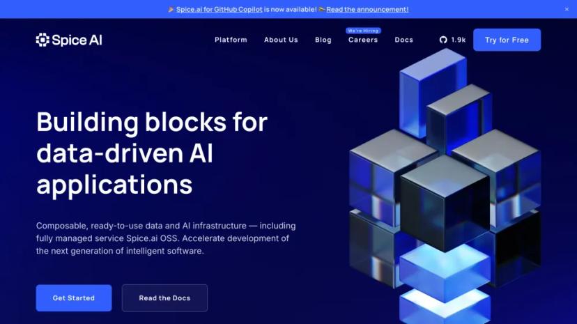 Screenshot of Building Blocks for Data-Driven AI Applications