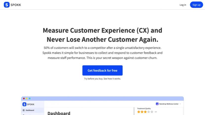 Screenshot of Measure and Improve Customer Experience with AI-Powered Feedback