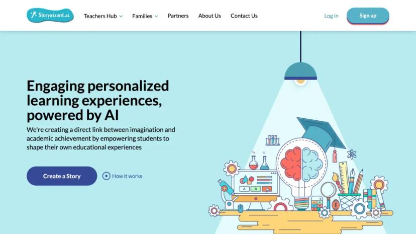 Screenshot of Engaging Personalized Learning Experiences, Powered by AI