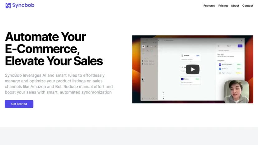 Screenshot of Automate Your E-Commerce, Elevate Your Sales