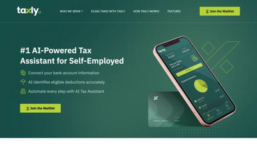 Screenshot of AI-Powered Tax Assistant for Self-Employed