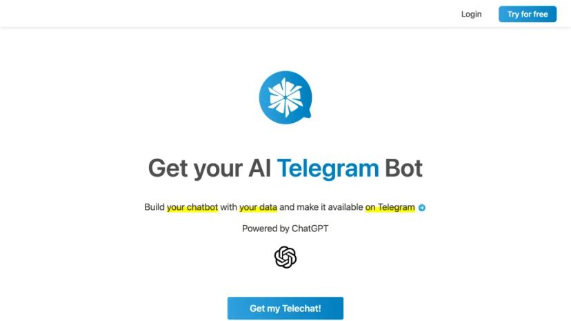 Screenshot of Build Your Custom ChatGPT-Powered Telegram Bot with Telechat