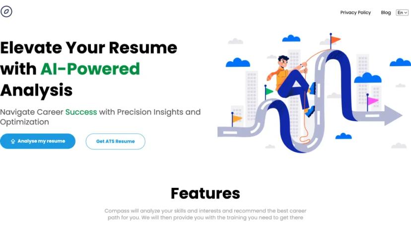 Screenshot of Elevate Your Resume with AI-Powered Analysis