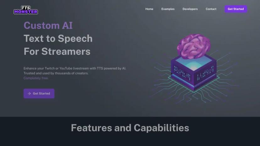 Screenshot of AI SaaS Landing Page Generator