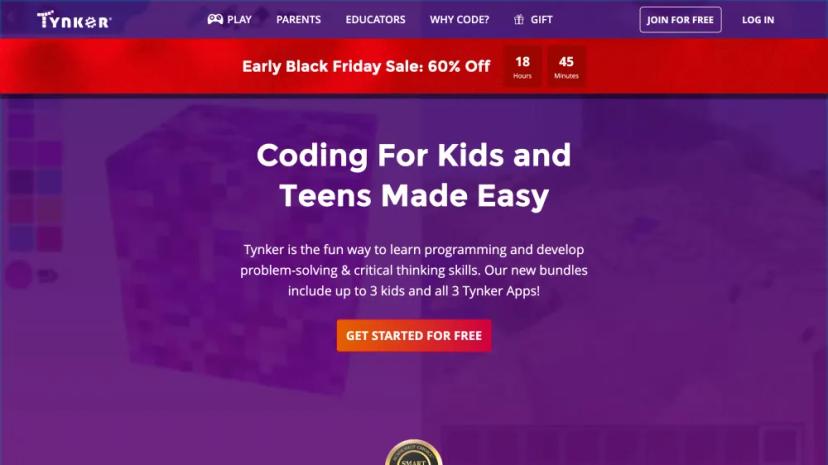 Screenshot of Coding for Kids and Teens Made Easy with Tynker