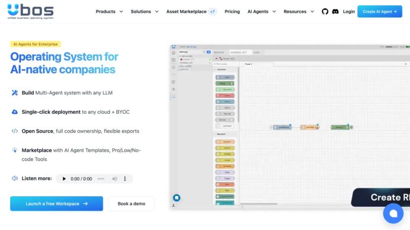 Screenshot of Operating System for AI-Native Companies