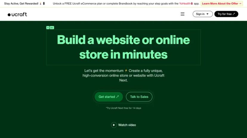 Screenshot of The Complete AI-Powered Website and eCommerce Solution