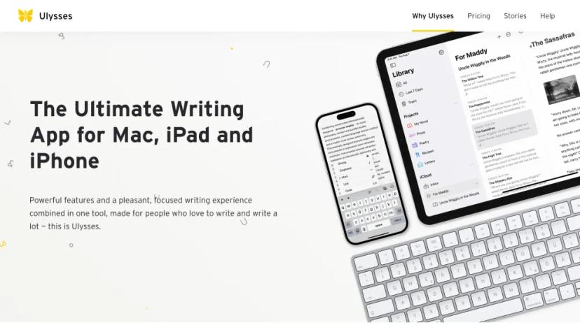 Screenshot of The Ultimate Writing App for Mac, iPad, and iPhone