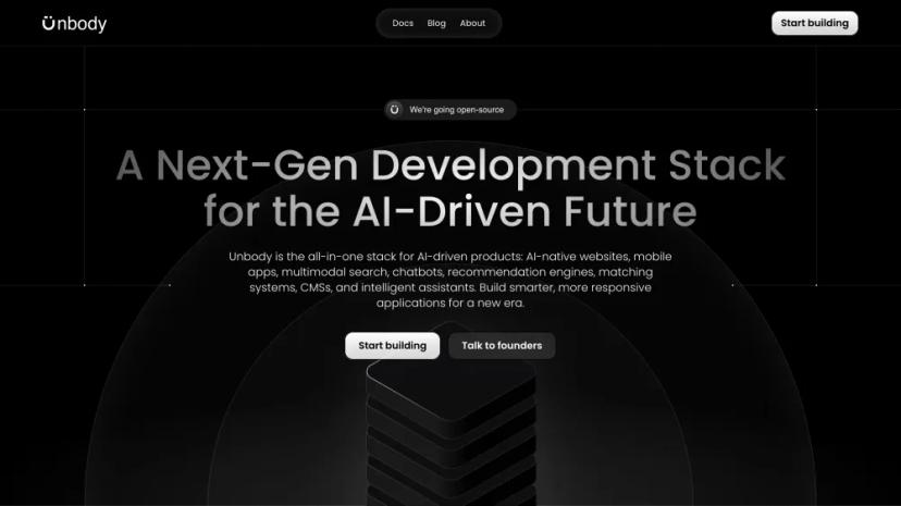 Screenshot of Next-Gen AI-Driven Development Stack