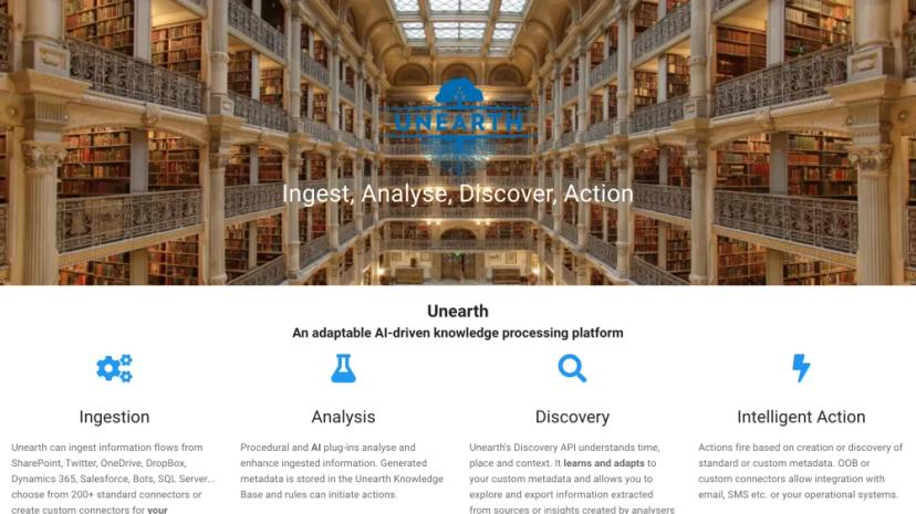 Screenshot of AI-Driven Knowledge Processing Platform