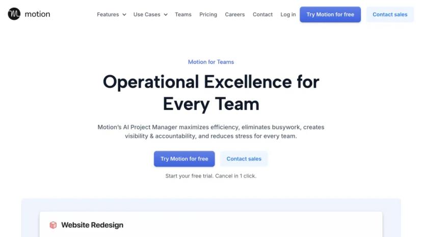 Screenshot of AI-Powered Project Management for Operational Excellence