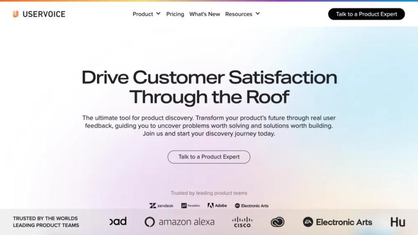 Screenshot of Discover Real Product Opportunities with Intelligent Feedback