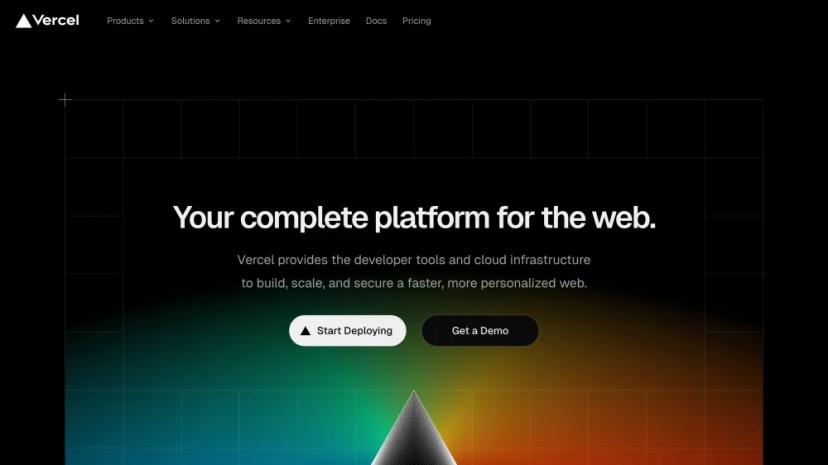 Screenshot of Your Complete Platform for the Web