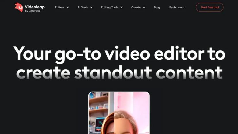 Screenshot of Videoleap - AI Video Editor for Seamless Content Creation