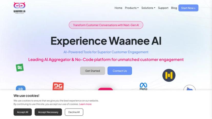 Screenshot of Next-Gen AI-Powered Tools for Superior Customer Engagement