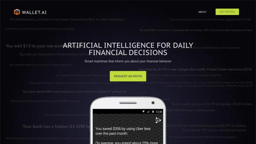 Screenshot of Artificial Intelligence for Daily Financial Decisions