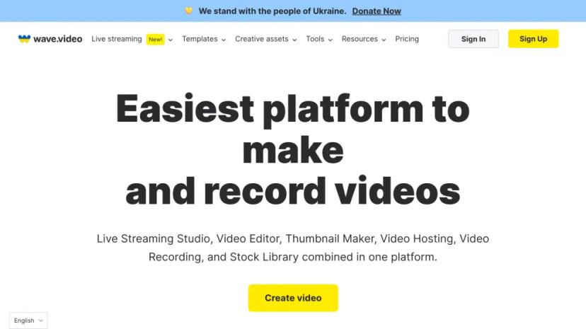 Screenshot of EASIEST PLATFORM TO MAKE AND RECORD VIDEOS