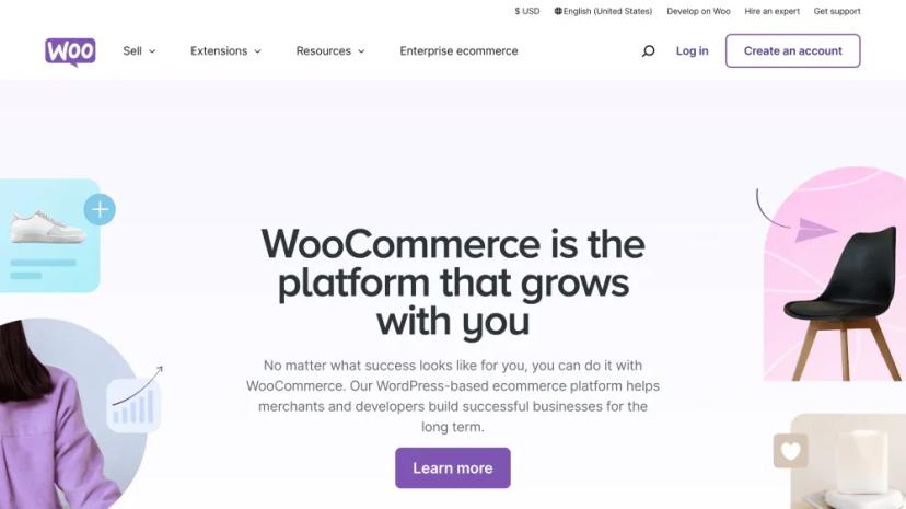 Screenshot of The eCommerce Platform that Grows with You