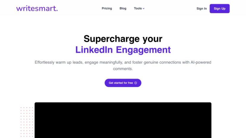 Screenshot of Supercharge Your LinkedIn Engagement with AI-Powered Comments