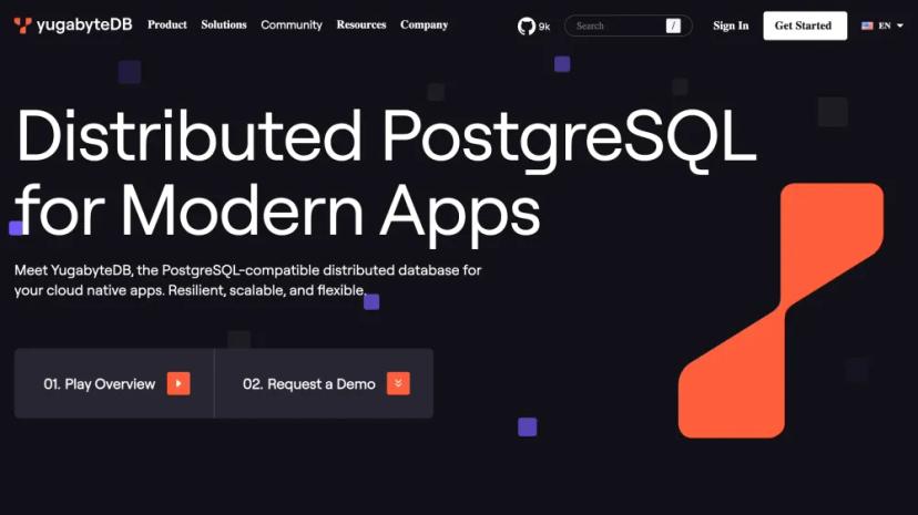 Screenshot of YugabyteDB: Distributed PostgreSQL for Cloud Native Apps