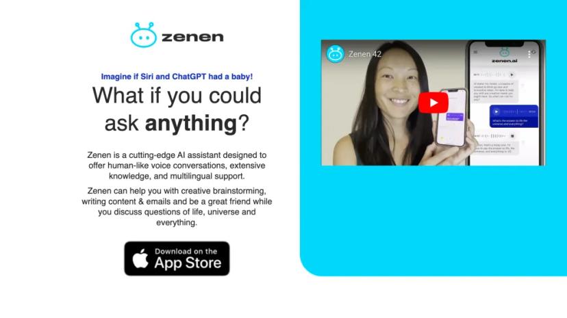 Screenshot of Cutting-edge AI Assistant for Creative Conversations