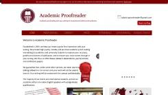 Screenshot of Academic Proofreader