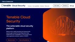 Screenshot of Tenable Cloud Security