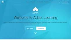 Screenshot of Adapt Learning