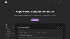 Screenshot of AI Content Forge