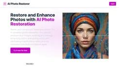 Screenshot of AI Photo Restorer