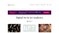 Screenshot of Exploring Art Through Data