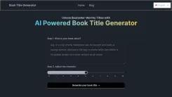 Screenshot of Book Title Generator