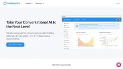 Screenshot of Conversational AI Analytics