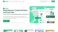 Screenshot of Cake AI Resume Checker