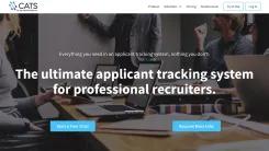 Screenshot of CATS Applicant Tracking System