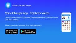 Screenshot of Celebrity Voice Changer