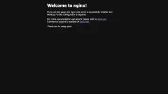 Screenshot of NGINX Web Server