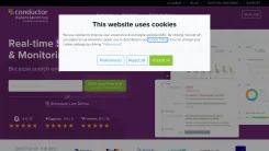 Screenshot of Conductor Website Monitoring