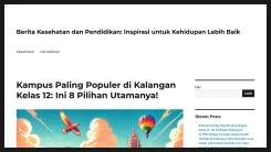 Screenshot of Kampus Populer 2022