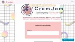 Screenshot of CramJam