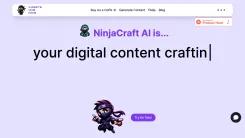 Screenshot of NinjaCraft AI