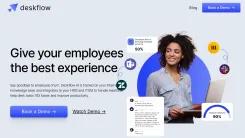 Screenshot of DeskFlow AI
