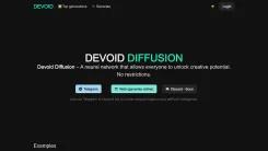 Screenshot of Devoid Diffusion