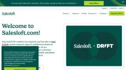 Screenshot of Salesloft