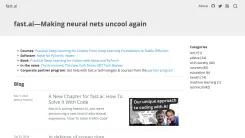 Screenshot of Fast.ai