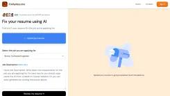 Screenshot of Resume AI Analyzer