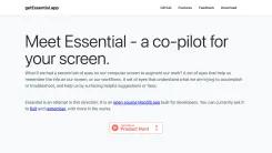 Screenshot of Essential